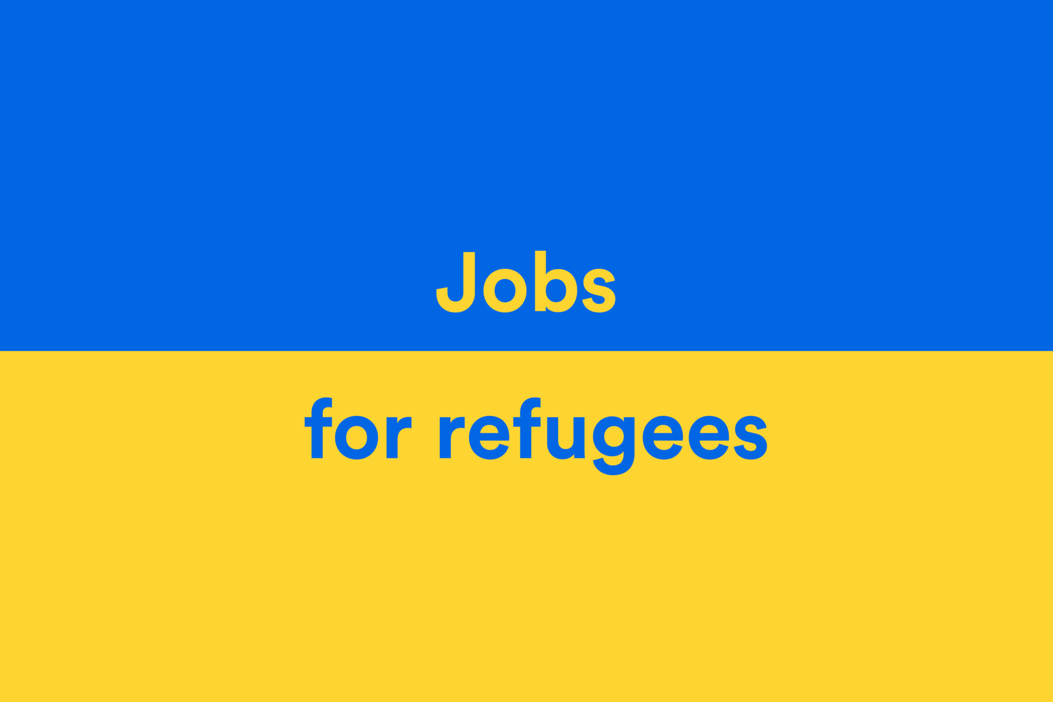 Ukraine_Jobs for refugees
